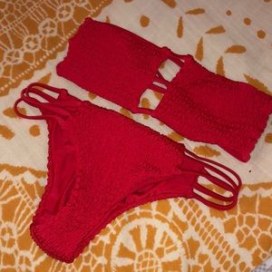 Zaful red bikini